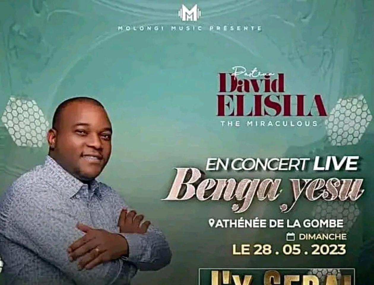 Affiche d'annonce du concert 
