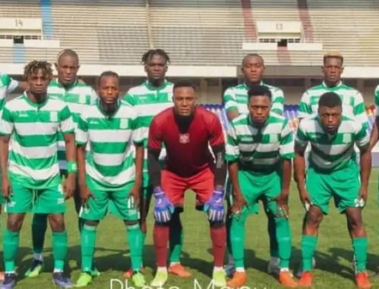 Photo d'Ensemble de Daring Club Motema Pembe de Kinshasa. 