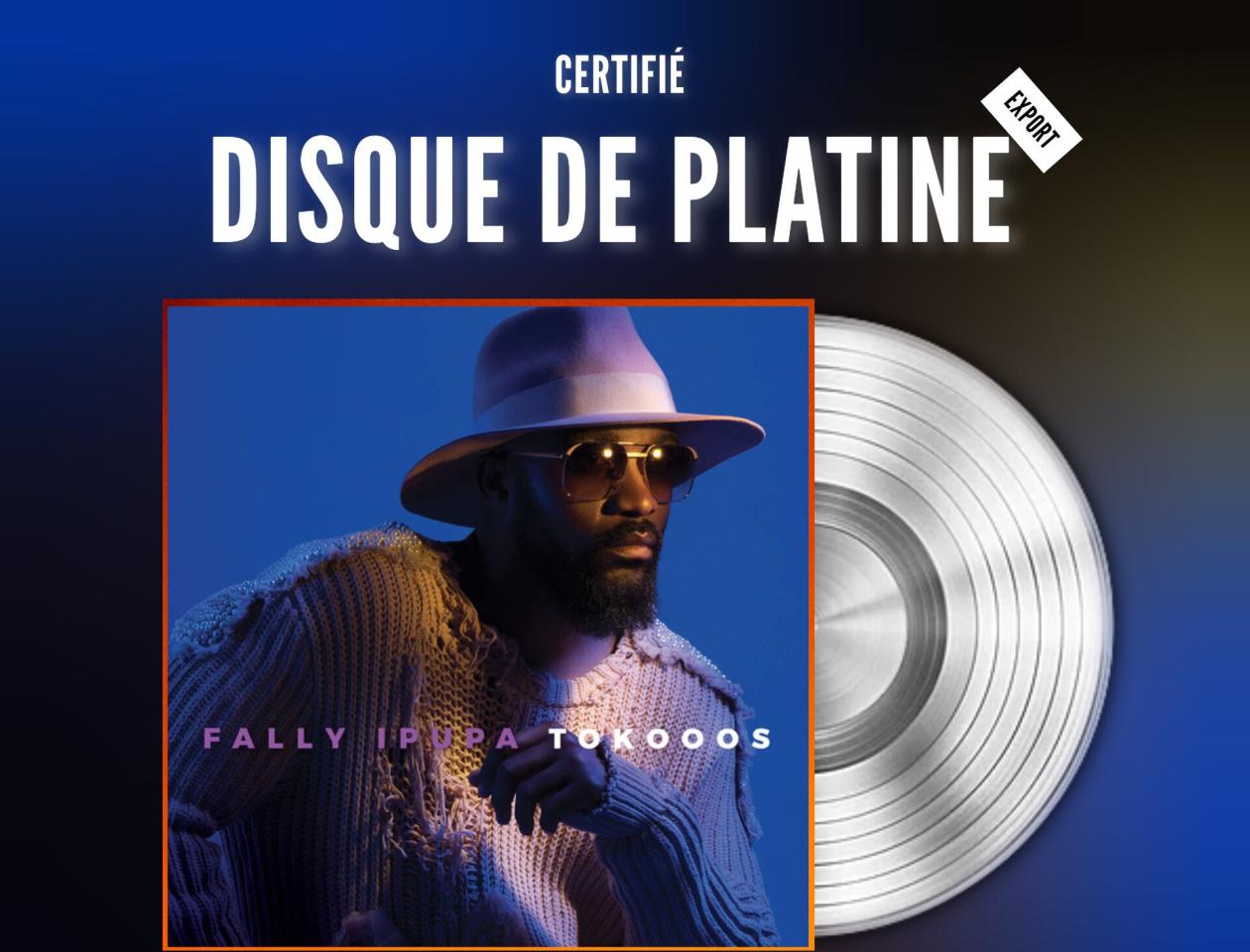 Disque de platine Fally Ipupa 