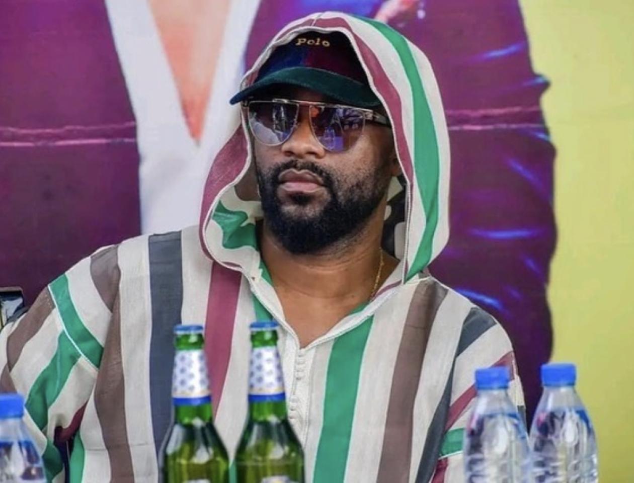 Fally Ipupa à la conférence de presse au Congo-Brazzaville 