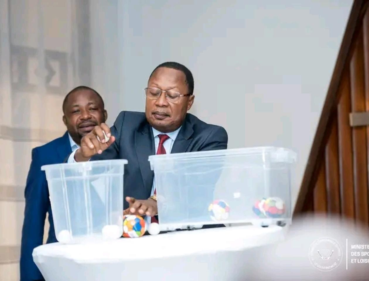 Cérémonie de Tirage au sort au Ministère de sports et loisir 