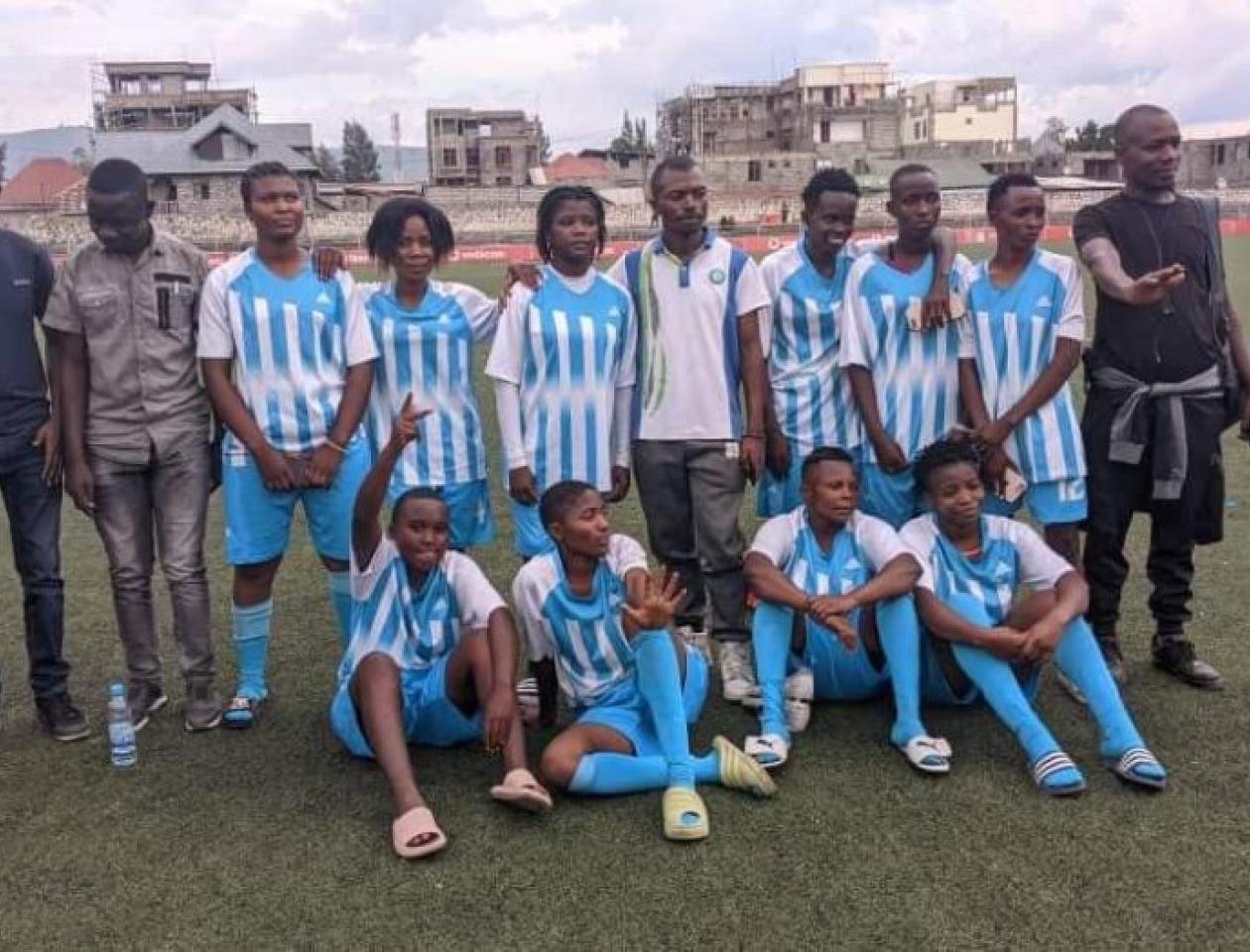 le DC Bweremana, vice-champion de la commission provinciale du football féminin du Nord-Kivu