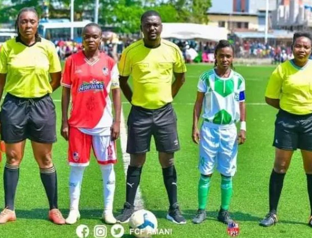 Une rencontre de Football Féminin, Ph. Fc Amani