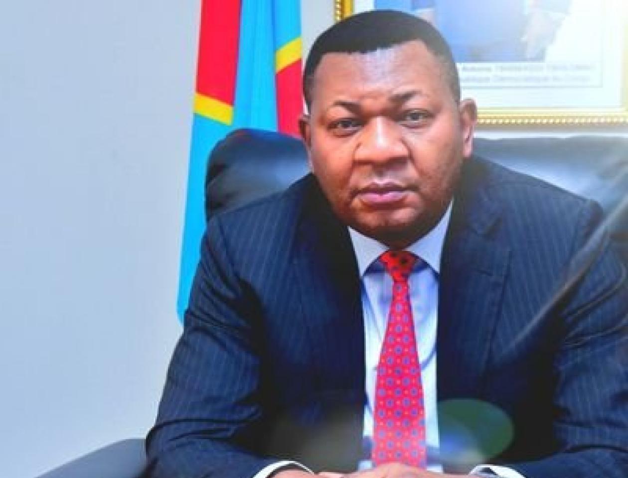 Amos Mbayo, Président du Comité Olympique Congolais. 