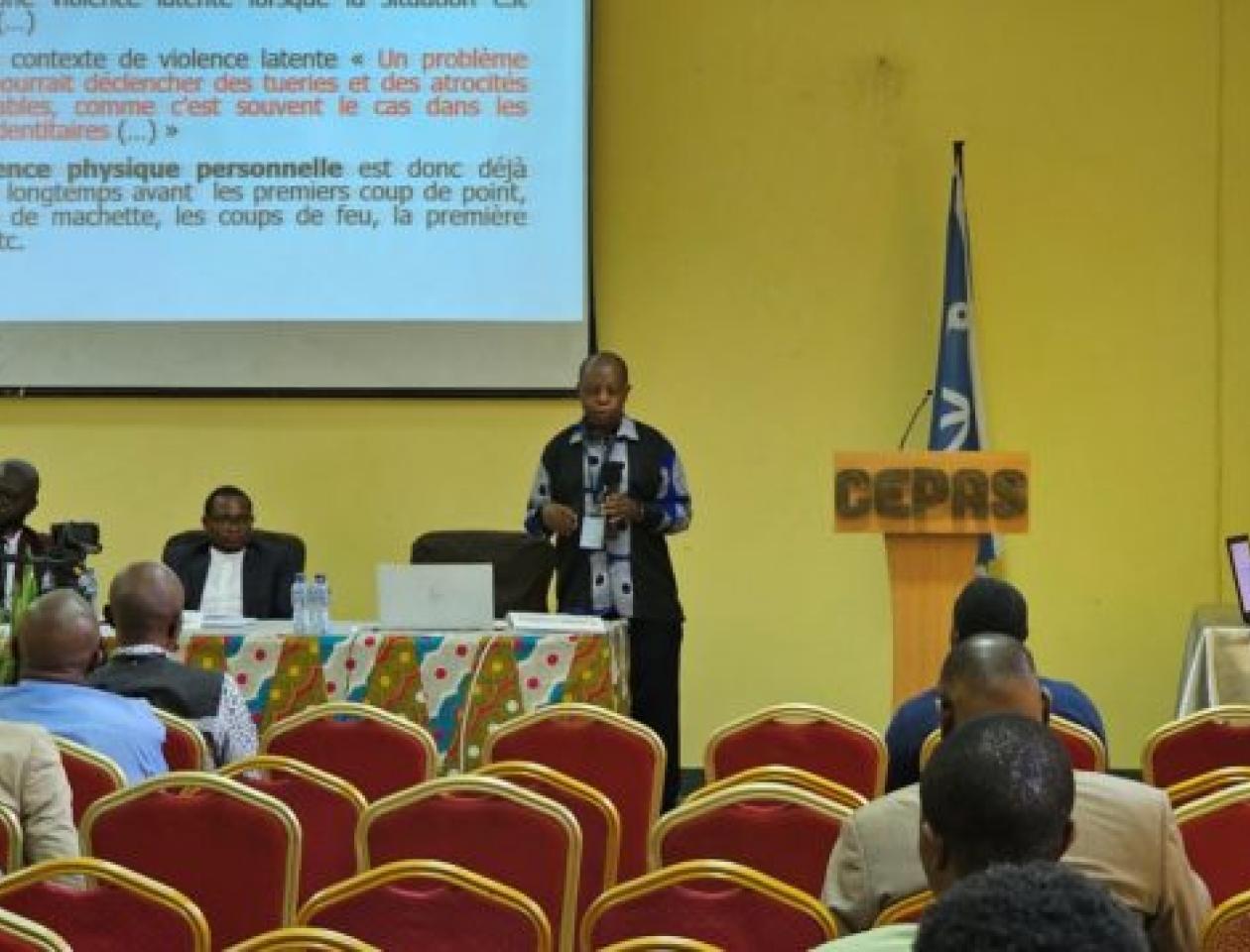 Photo prise lors des assises qui se sont déroulés au CEPAS du lundi 29 mai au mercredi 31 mai 2023.