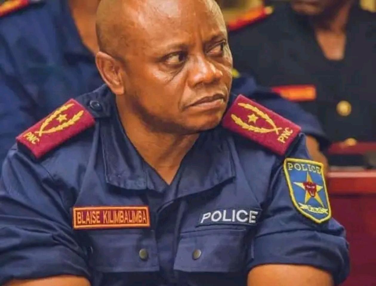 Le commissaire provinciale de Kinshasa, Blaise Kilimbalimba 