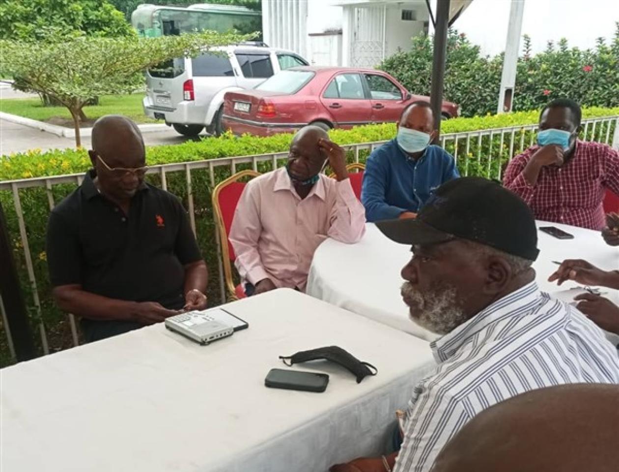 Une de réunion du conseil suprême de l'AS V. Club de Kinshasa, 2020,Ph. Internet 