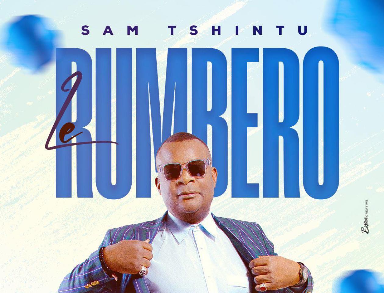 Pochette de l'album Rumbero de Sam Tshintu