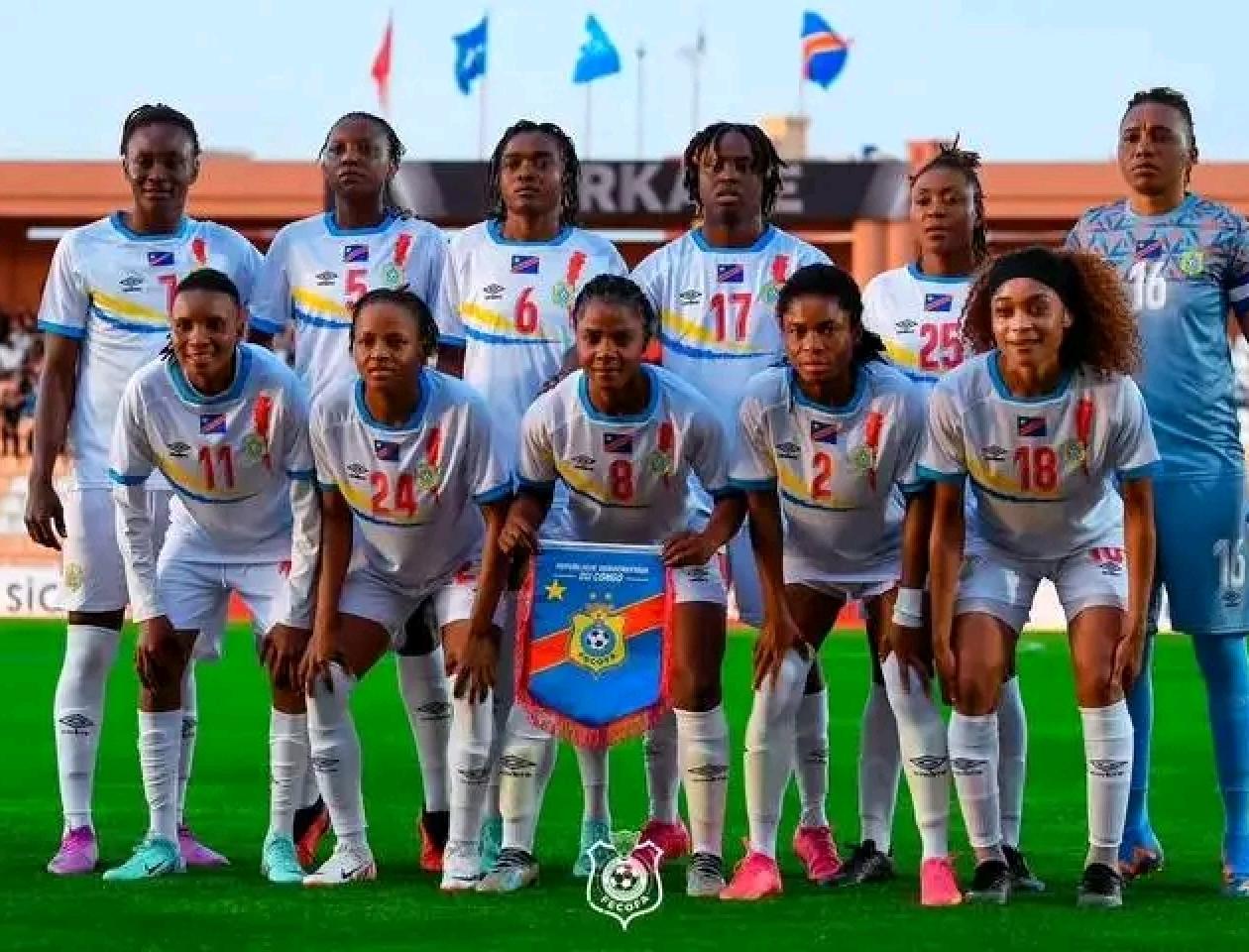 Équipe nationale féminine congolaise.