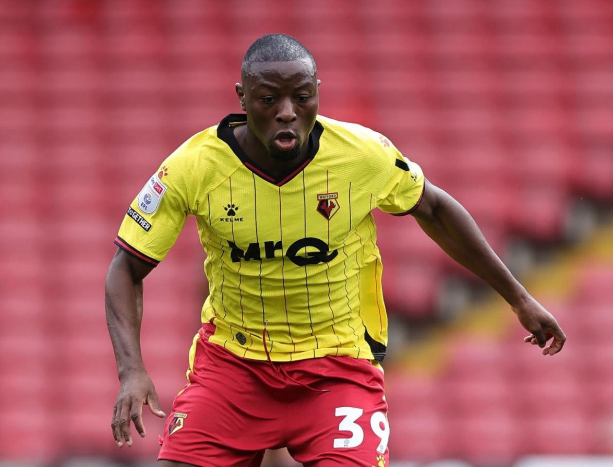 Edo Kayembe, attaquant congolais de Watford.