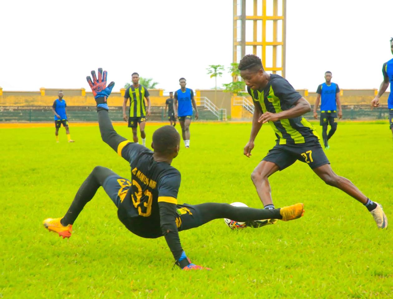 Photo de l'entrainement de l'équipe de Maniema Union de kindu by Equipe communication de Maniema Union 