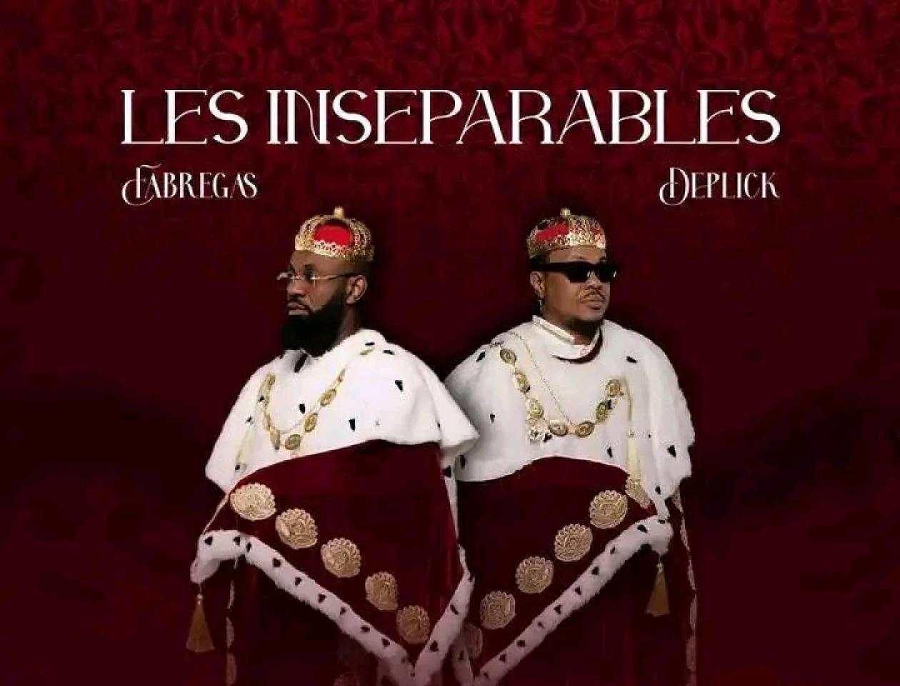 Affiche de l'album " Les Inséparables " de Fabregas Maestro et Deplick 