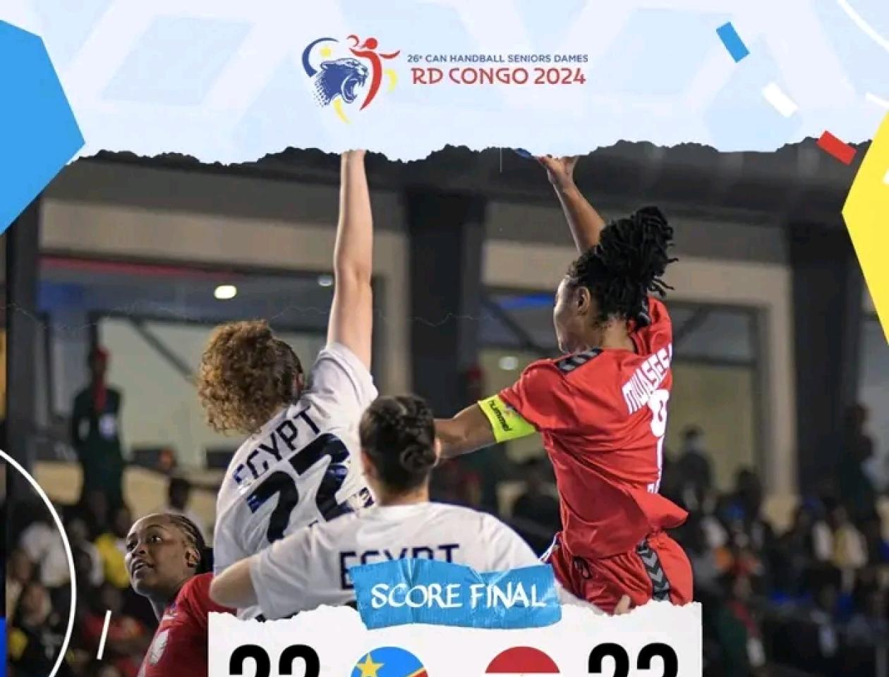 Les Léopards Dames éliminées en quart de finale de la CAN Féminine Handball 2024