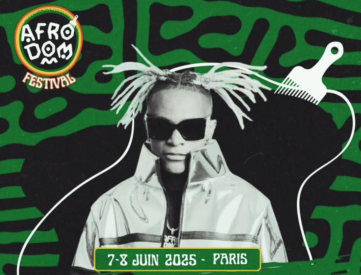 Innos's B en tête de l'affiche du festival Afrodom
